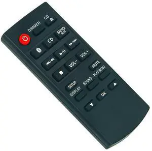Tronovia Replace Remote Control for Panasonic Stereo System SC-HC39 SC-HC39DB SAHC39