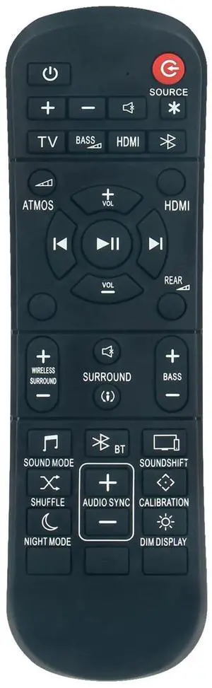 Tronovia Replace Remote Control for JBL 2.0/2.1/9.1/5.1/3.1 Soundbar Speaker System