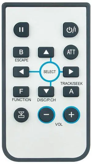 Tronovia Replace Remote Control for Pioneer AV Receiver AVH-X550BT AVH-X2500BT AVH-X3500DAB