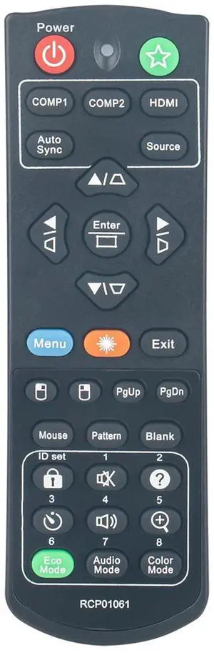Tronovia Replace Remote Control for ViewSonic Projector PJD5250 PJD5153 PJD5154 PJD5254