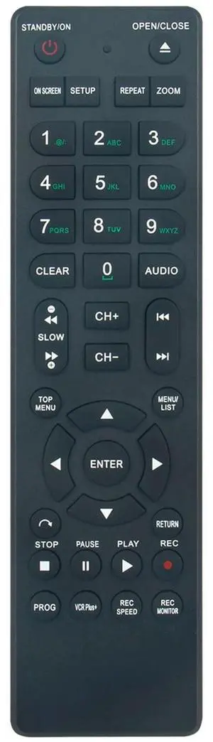 Tronovia Replace Remote Control for JVC DVR DVD DR-M70SU DR-M70SEK DR-M70SUC DR-M70SEU