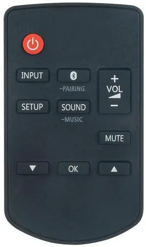 Tronovia Replace Remote Control for Panasonic Home Cinema Speaker S-HTB480 SC-HTB485