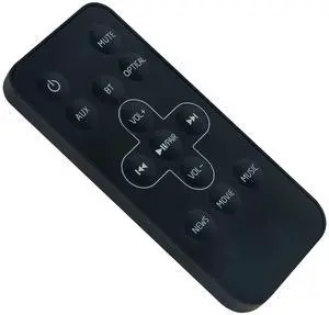 Tronovia Replace Remote Control for Sharp 2.0 Channel Soundbar HT-SB140 HT-SBW160 HT-SB110