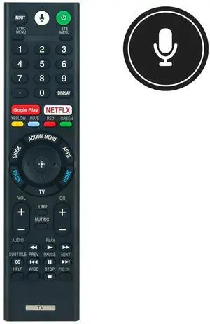 Tronovia Replace Remote Control for Sony Bravia TV XBR-43X800E XBR-49X800E