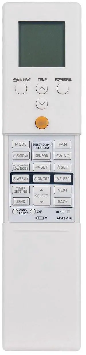 Tronovia Replace Remote Control for Fujitsu Air Conditioner AR-RED1U AR-REF1U AR-REF3E