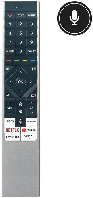 Tronovia Replace Remote Control for Hisense 4K VIDAA Google TV 55U8K 65U8K 75U8K