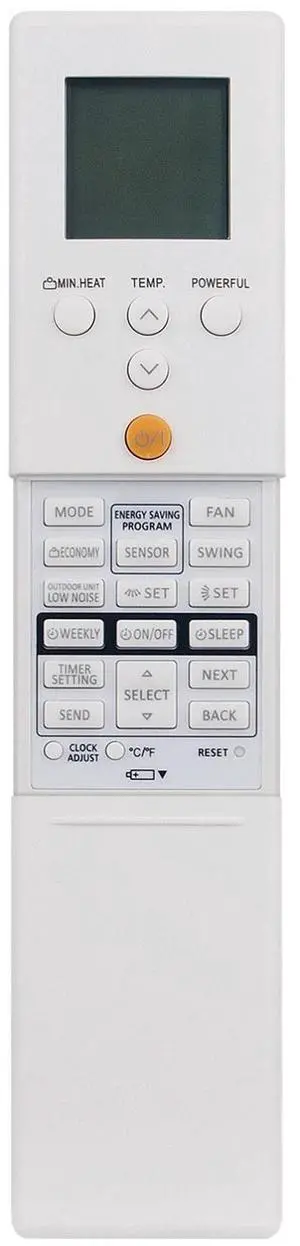Tronovia Replace Remote Control for Fujitsu Air Conditioner AR-REF3E AR-REM1U AR-REG1U