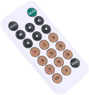 Tronovia Replace Remote Control for Retekess Player TR621 110V 220V Stereo System