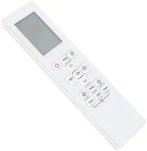 Tronovia Replace Remote Control for Midea Samsung AC RG10B(K1)/BGEFU1