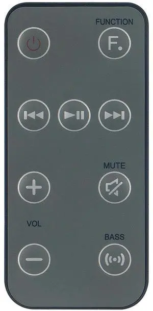 Tronovia Replace Remote Control for Samsung Wireless Audio Dock DA-E751 DA-E750