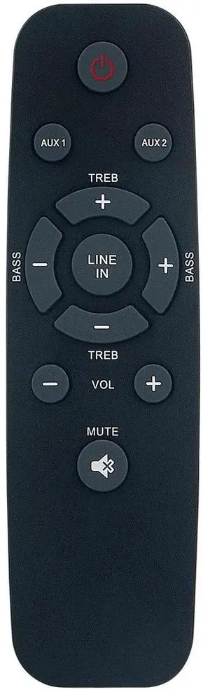 Tronovia Replace Remote Control for RCA Home Theater Sound Bar RTS635 RTS735E