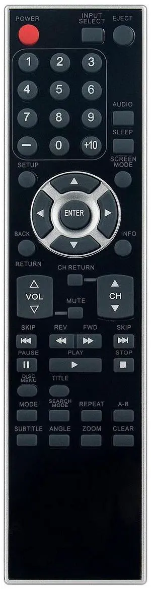 Tronovia Replace Remote Control for Sylvania TV/DVD LD320SS8 6626LDG LD370SS8 LD320SS8A