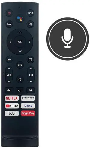 Tronovia Replace Remote Control for Hisense Smart TV 100L5G 100L5G-CINE100A