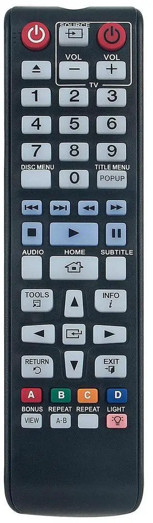 Tronovia Replace Remote Control for Samsung Blu-ray Player BD-J5900 BD-J5100