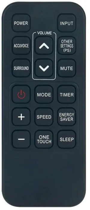 Tronovia Replace Remote Control for Zvox Audio AccuVoice Soundbar AV150 AV203 AV201 AV257 AV157