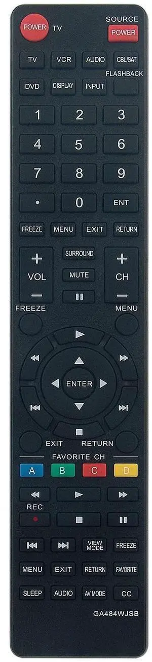 Tronovia Replace Remote Control for Sharp Aquos LCD TV LC-26D40U LC-32D40U 07660MP010