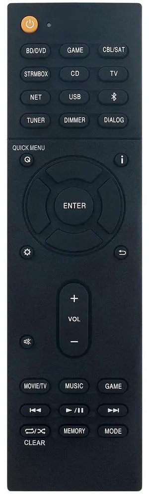 Tronovia Replace Remote Control for Onkyo Sound Bar Speaker SBT-A500 LS7200 LS-7200