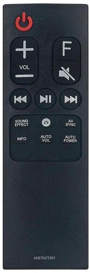 Tronovia Replace Remote Control for LG Soundbar SK10 SK10Y SK6 SK6Y SK8 SK8Y SK9 SK9Y