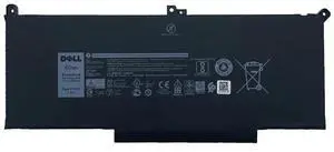 OEM  F3YGT 60Wh 4-Cell Battery For DELL Latitude 7280 7290 Latitude 7380 7390 Latitude 7480 7490 Notebook Alternant Part Number: DM3WC 0DM3WC 2X39G 02X39G DJ1J0 0NF0H PGFX4 451-BBZL