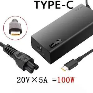 OEM  100W USB-C Adapter for Lenovo Yoga 9 9i 7 7i Yoga Slim 7 Pro ldeapad 5