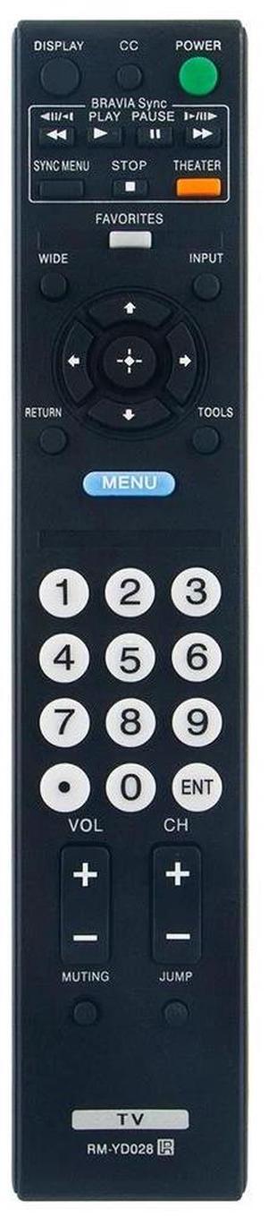 Tronovia RM-YD028 Replace Remote for Sony Bravia TV KDL-26L5000 KDL-40S504 KDL55V5100