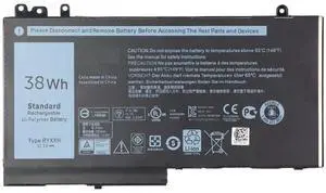 Tronovia RYXXH 11.1V 38Wh Standard Rechargeable Lithium Dell Laptop Battery for Latitude 3150,3160 Latitude E5250/5250, E5450/5450, E5550/5550 Series Notebook