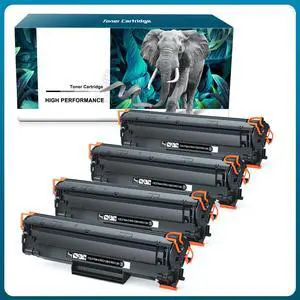 Tronovia 4 Pack 78A CE278A Laser Toner Cartridge for HP LaserJet P1606dn M1536dnf Printer