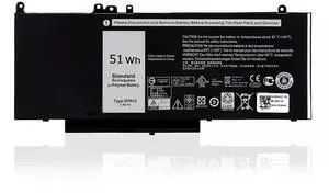 Tronovia  51Wh G5M10 Laptop Battery for Dell Latitude 14 E5450 5450 Dell Latitude 15 E5550 5550 Series Notebook 15.6 inch G5M10 0WYJC2 8V5GX R9XM9 WYJC2 1KY05 5XFWC 451-BBLN 080-854-0066 4Cells