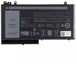 Tronovia NGGX5 DELL Battery 47Wh for Latitude 11 (3160), Latitude 12 (E5250), Latitude 12 (E5270)