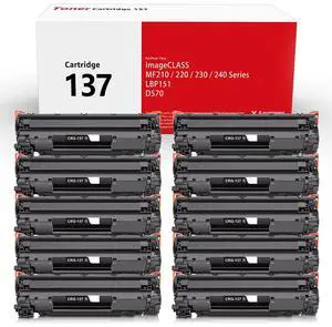 Tronovia 1PK CRG137 Compatible With Canon 137 Toner ImageClass MF232w MF227dw MF212w