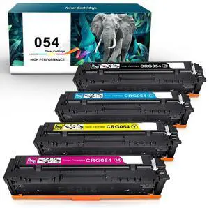 Tronovia 5 PK 054 054H Toner with Chip Compatible for Canon ImageClass MF641cw LBP622Cdw