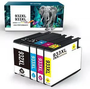 Tronovia 1 Set (1BK 1C 1M 1Y)Ink Cartridges Compatible for HP OfficeJet 6700 6600 7100 7612 7610