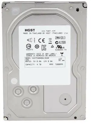 HGST Ultrastar HUS724040ALS640 7K4000 3.9TB Internal 7200RPM 3.5" (0B26885) HDD