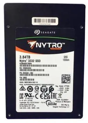XS3840SE70084 Seagate Nytro 3332 3.84TB 2.5" SAS-3 Internal Enterprise SSD