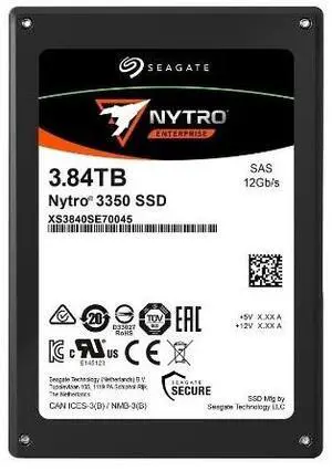 XS3840SE70004 Seagate Nytro 3331 3.84TB SAS 12Gb/s 2.5in ENT SSD