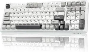 AULA F99 Wireless Mechanical Keyboard  Tri-Mode BT5.0/2.4GHz/USB-C, Hot Swappable, Pre-lubed Linear Switches, RGB Backlit, Custom Gaming Keyboard for PC, Tablet, PS, Xbox.