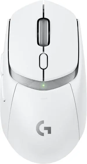 Logitech G309 Lightspeed wireless gaming mouse, lightweight with LIGHTFORCE switches, HERO 25K sensor, 300+ hr battery life, 6 programmable buttons, smooth precision for PC & Mac  White
