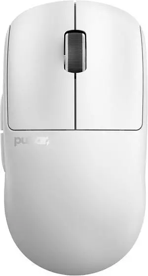 Pulsar Gears X2V2 Wireless Gaming Mouse  Ultra-Light 53g, Symmetrical Design, Optical Switch, 2.4GHz 1ms, 26,000 DPI, PAW3395 Sensor, Medium Size, White