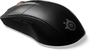 SteelSeries Rival 3 Wireless Gaming Mouse  Dual 2.4GHz & Bluetooth 5.0  400+ Hour Battery Life  18,000 CPI TrueMove Air Optical Sensor  60 Million Click Durability  Lightweight  Black