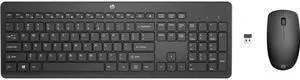 HP Wireless Keyboard & Mouse Combo  Full-size chiclet keyboard with 3-zone layout, 2.4GHz wireless, smooth membrane keys. Compatible with PC & Mac for reliable everyday use