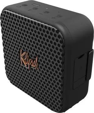 Klipsch The Austin portable Bluetooth speaker  1.5" full-range driver, IP67 dust/waterproof, 12H playtime. Compact design delivers premium sound for a live concert experience anywhere