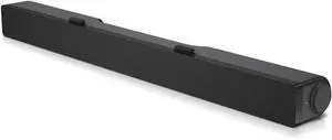 Dell AC511 USB Wired Soundbar  Compact, plug-and-play design that delivers clear stereo sound. Easily attaches to monitors, powered via USB, perfect for desktops and office setups