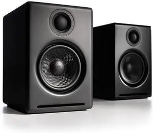Audio engine A2+ Wireless Desktop Speakers  60W 24-bit Bluetooth audio for music & gaming. Compact computer speakers for PC, Mac, laptop & tablet with powerful, clear sound in a small design
