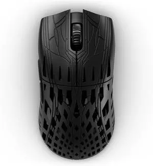 PWNAGE Trinity Wireless Gaming Mouse (Black)  39g ultralight design, Xero PAW3950 sensor, 36,000 DPI, 8kHz polling, 100% PTFE skates, pro-grade wireless performance for esports gamers