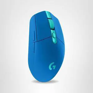 Logitech G305 LIGHTSPEED Wireless Gaming Mouse (Blue)  HERO 12K sensor, 12,000 DPI, 6 programmable buttons, lightweight design, 250h battery life, on-board memory for PC/Mac