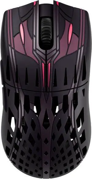 Pwnage Trinity CF Wireless Gaming Mouse (Sakura Samurai)  39g ultralight symmetrical design, Xero PAW3950 sensor, 36,000 DPI, 8K polling, solid sides, PTFE skates, pro-grade