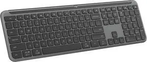 Logitech Signature Slim K950 Wireless Keyboard (Graphite)  Sleek, quiet design with Bluetooth, multi-OS support, and easy device switching for Windows, Mac, and Chrome