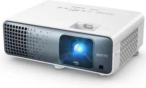 BenQ TK710 4K Laser Projector  3200 Lumens, 4ms response, 240Hz refresh, HDR10/HLG, ARC/eARC, Vertical Lens Shift, 3D Keystone, 1.3x Zoom. Ideal 4K mini projector for gaming and home theater.