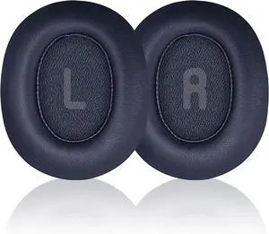 Earpads Replacement for JBL Tune 700BT, 710BT, 720BT, 750BTNC, 760NC, 770NC Wireless Over-Ear Headphones, Ear Pads Cushions with Soft Protein Leather and High-Density Foam - Black