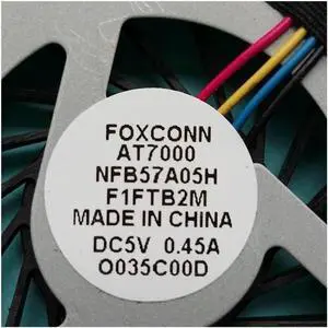 New CPU FAN FOR FOXCONN AT7000 AT-7000 CPU Cooling Fan COOLER NFB57A05H F1FTB2M 4pin DC5V 0.45A